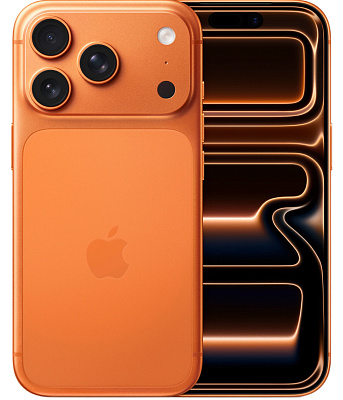 Смартфон Apple iPhone 17 Pro (eSim) 256 ГБ Оранжевый